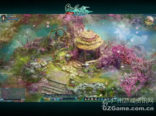 《凡人修仙传》庭院仙景 《凡人修仙传》庭院仙景