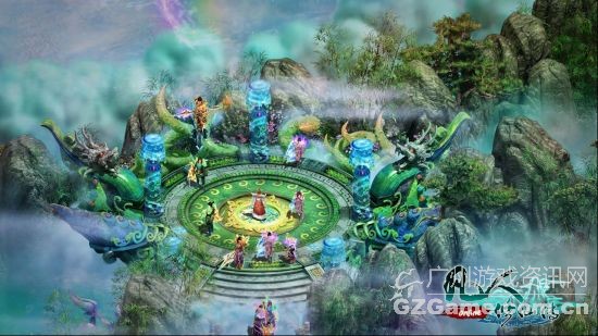 《凡人修仙传》盘龙云海修真胜景 《凡人修仙传》盘龙云海修真胜景
