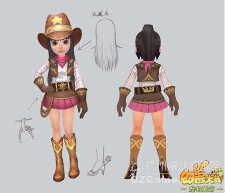 女牛仔杰西 女牛仔杰西