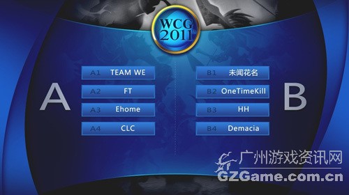 WCG中国队选拔赛分组新鲜出炉 WCG中国队选拔赛分组新鲜出炉