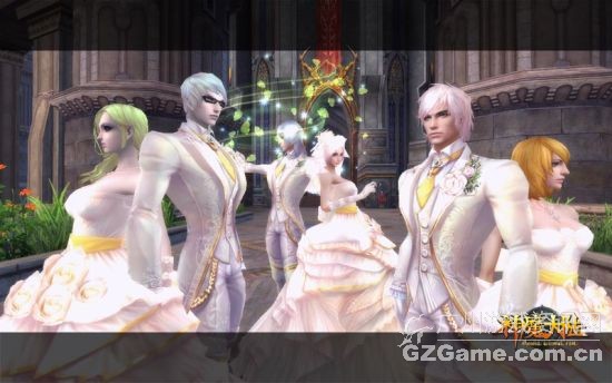 《神魔大陆·暮光之城》实景截图-婚纱礼服“金色深林”制作 《神魔大陆·暮光之城》实景截图-婚纱礼服“金色深林”制作