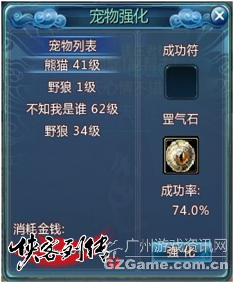 宠物强化 宠物强化