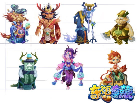 七个龙王 霸气有木有 七个龙王 霸气有木有